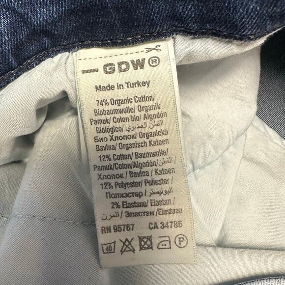GDW General Denim Works Medium Wash Bridge Straight Leg Jeans Size 32x32 - Picture 5 of 9